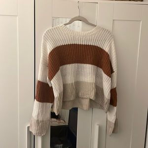 Cropped sweater